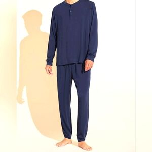 Sealy thermal 2 piece mens pajama set